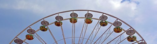 year market  ferris wheel  carousel