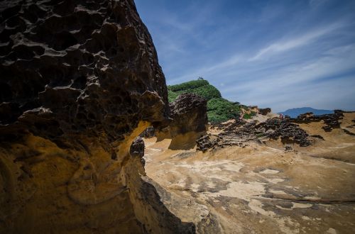 yehliu geopark natural rocks taiwan