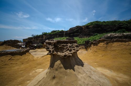 yehliu geopark natural rocks taiwan