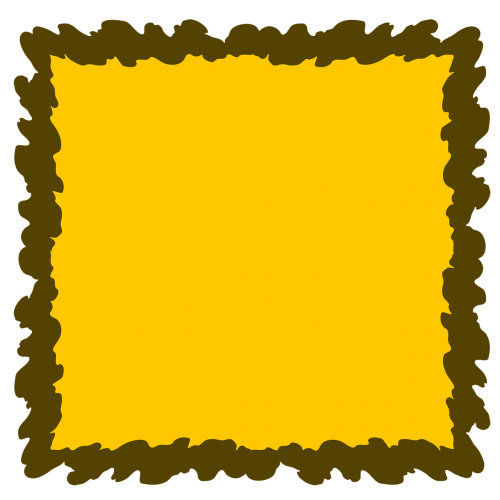 yellow frame background