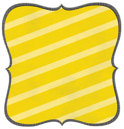 yellow bracket decoration
