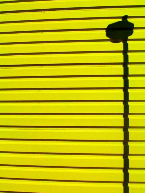 yellow shadow lamp
