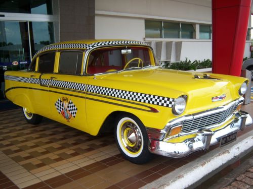 yellow cab taxi yellow