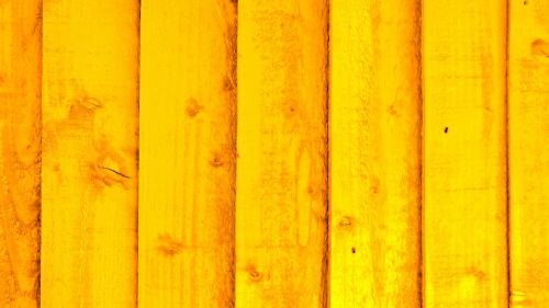 Yellow Fence Background
