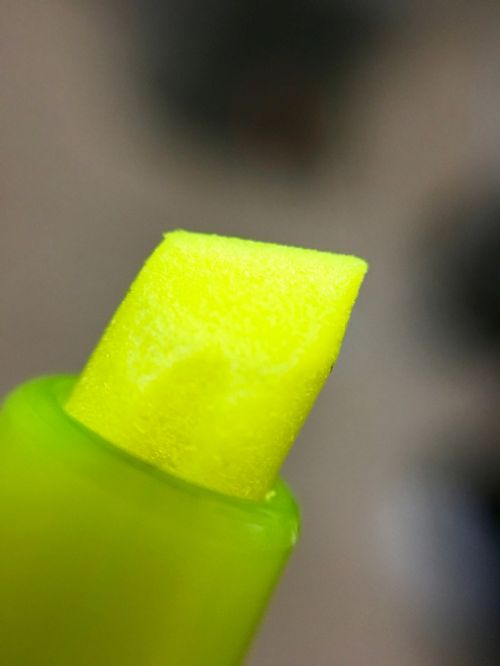 Yellow Highlighter Tip