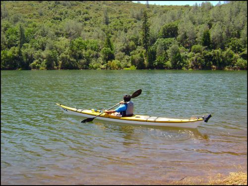 Yellow Kayak