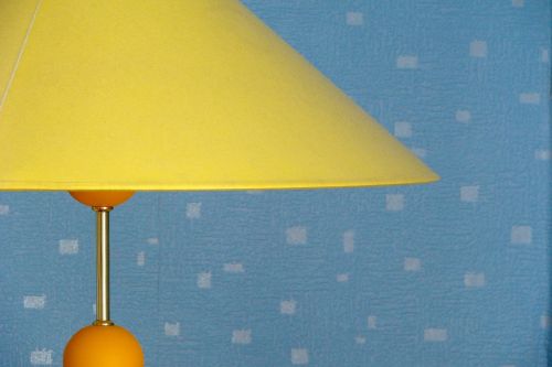 yellow lamp lamp yellow