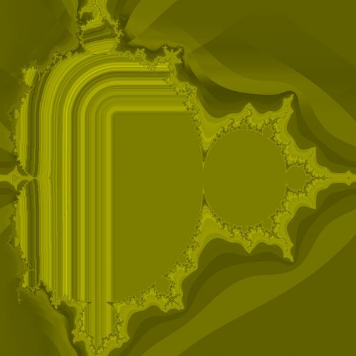 Yellow Mandelbrot