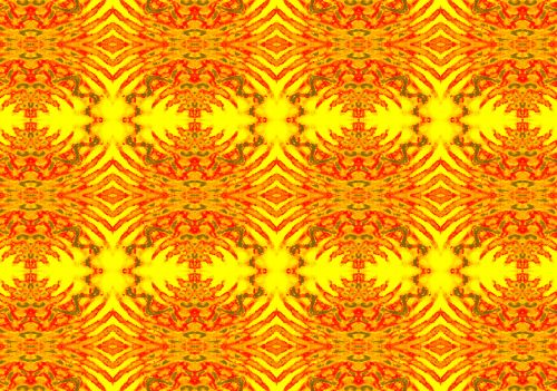 Yellow Pineapple Pattern