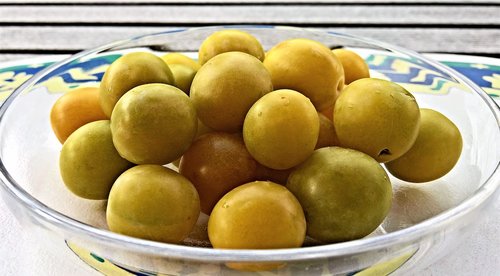 yellow plums  fruits  pome fruit