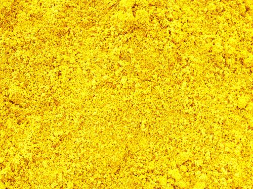 Yellow Powder Background