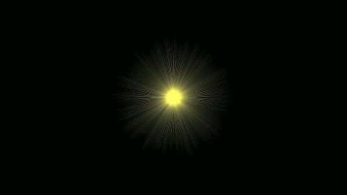 Yellow Spotlight Pattern