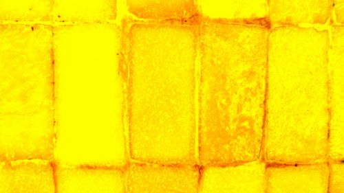 Yellow Vertical Bricks Background
