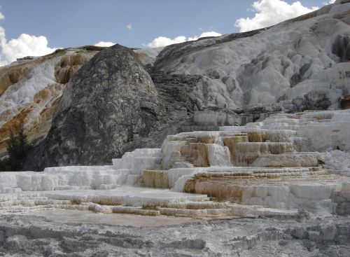 yellowstone mammoth hot springs wyoming