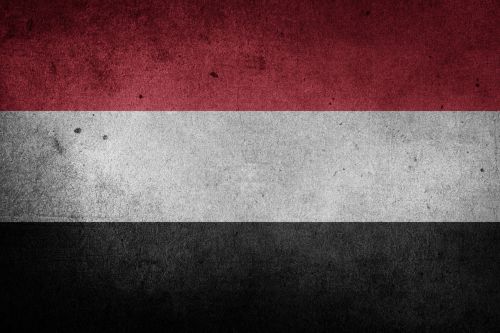 yemen flag grunge