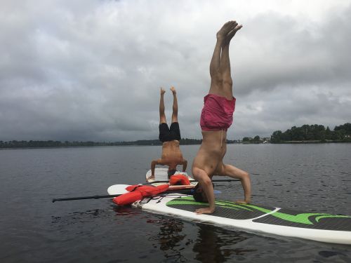 yoga paddleboard paddleboarding