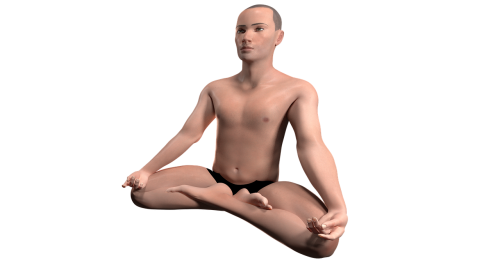 yoga meditation padmasana