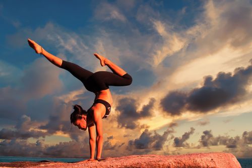 yoga exercise body