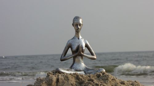 yoga figure holiday