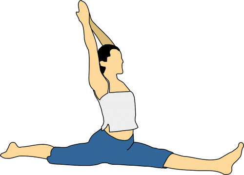 yoga exercise exercising