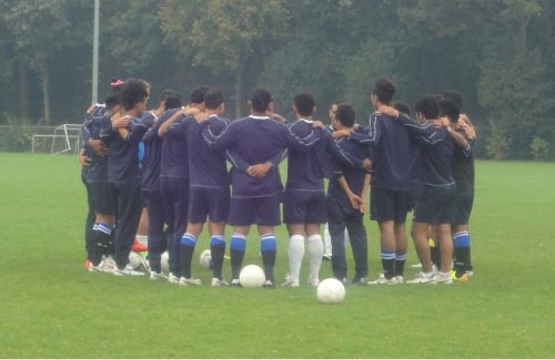 football coaching team