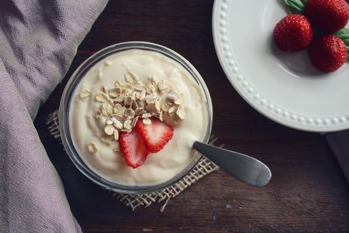 yogurt fruit vanilla