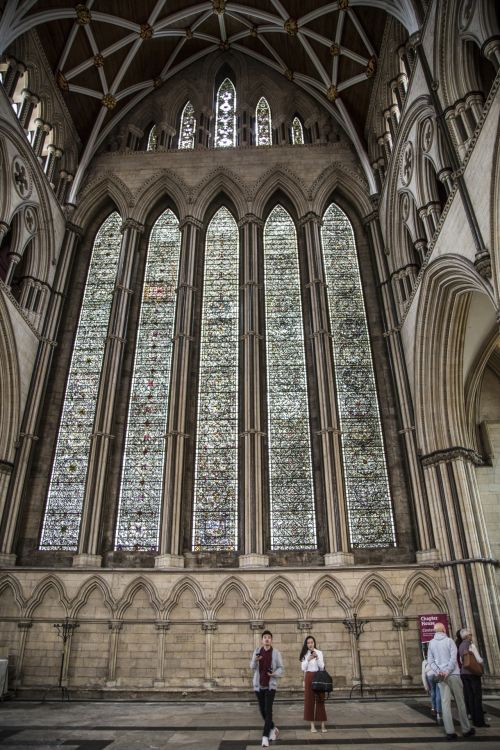 York Minster. Gothic Nave, Interior