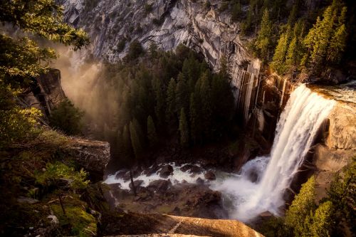 yosemite national park waterfall
