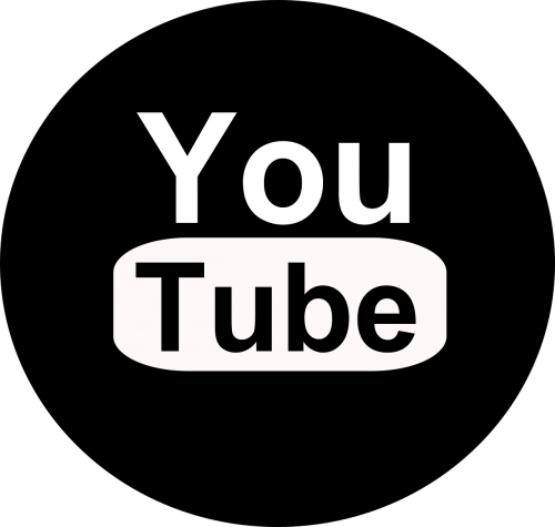 you-tube logo black