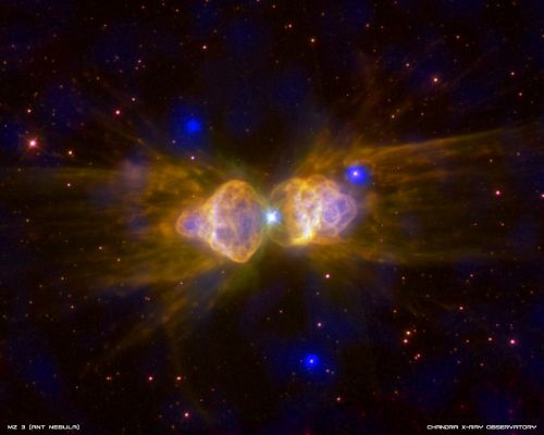 young dense planetary nebula ngc 7027 bright