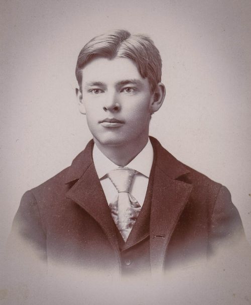 young man vintage 1910