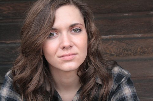 young woman  smiling  brunette