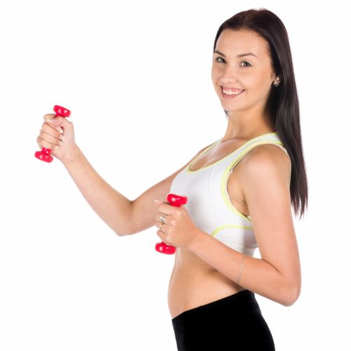 Young Woman Exercising