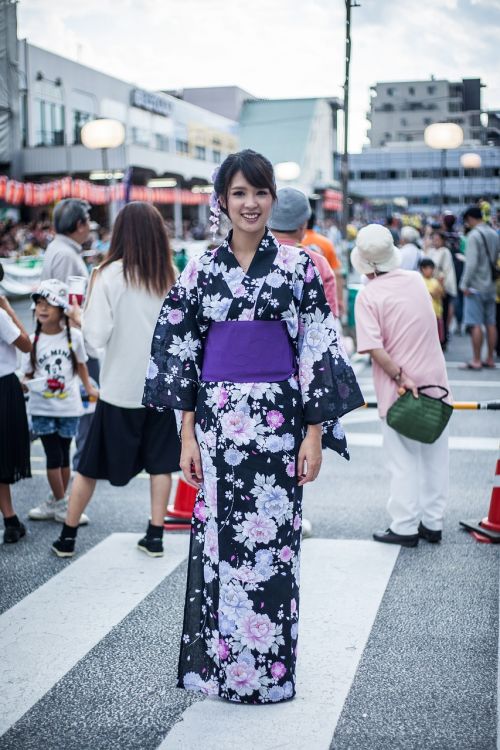 yukata lady country japan