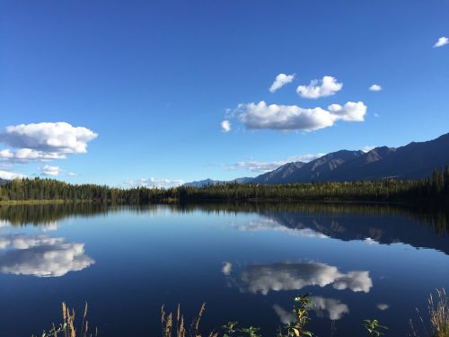 yukon territory nature lake