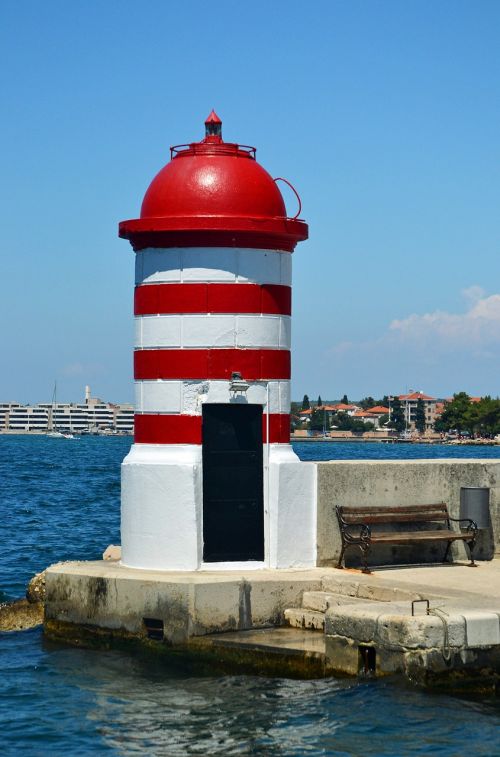 zadar lighthouse croatia