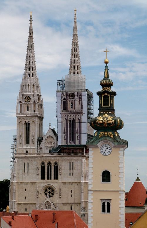 zagreb cathedral europe