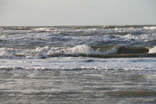 zandvoort sea winter