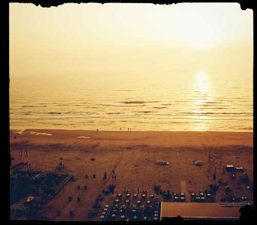 zandvoort sea sunset