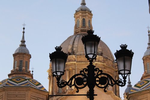 zaragoza  spain  lantern