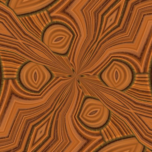 Zebra Wood Floor Kaleidoscope