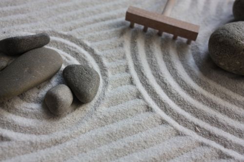 garden zen sand