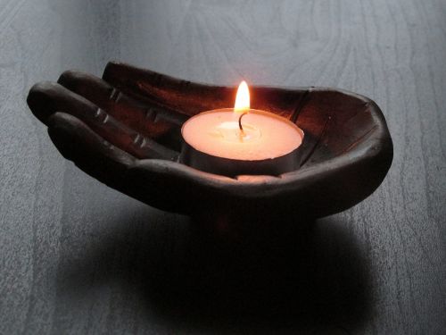 zen candle relaxation