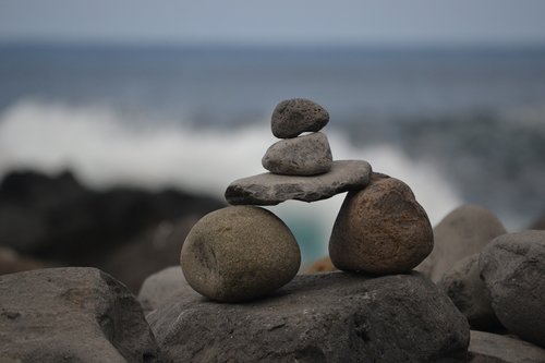 zen  stones  bridge