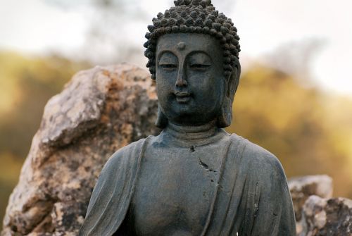 zen buddha reflection