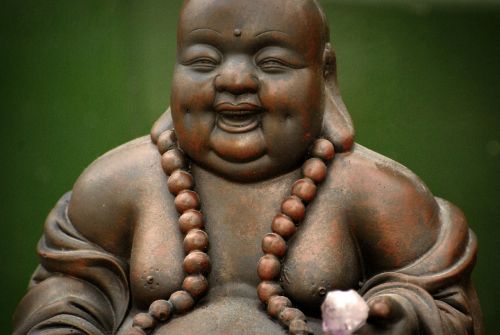 zen buddha reflection