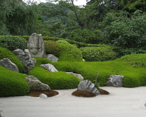 zen garden japan