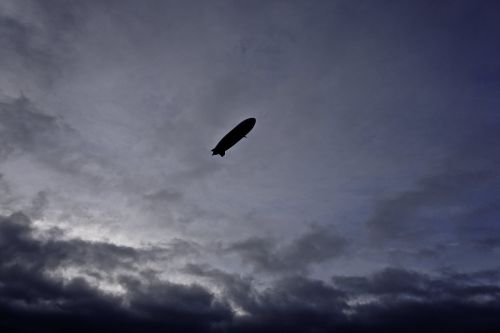 zeppelin airship clouds