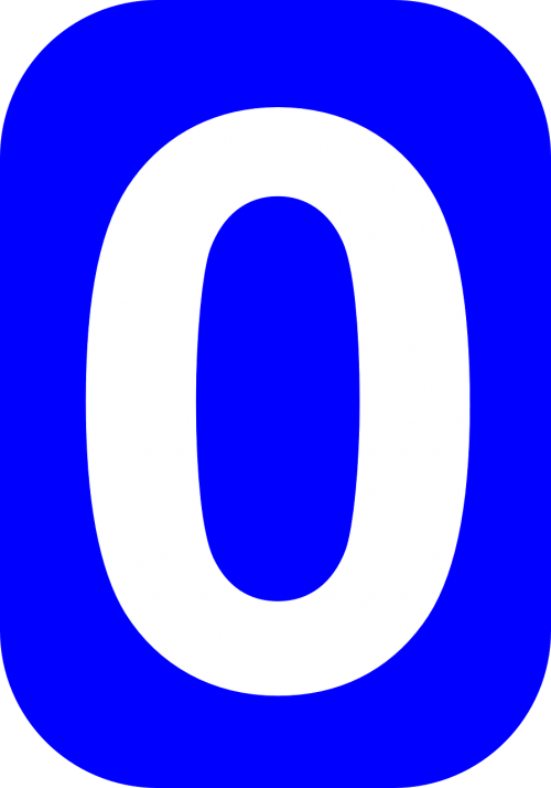 zero number rounded