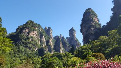 zhangjiajie natural beauty mountain
